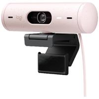 Logitech Brio 500 Full HD-webcam Klemhouder, Stereomicrofoon, Geïntegreerd afdekpaneel