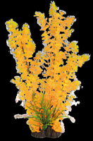 Superfish Art Plant Ludwigia Orange 40cm - Kunstplant Aquarium Decoratie, Oranjetinten