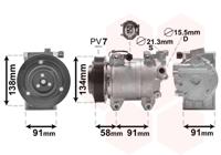 Van Wezel Airco compressor 1300K344 - thumbnail