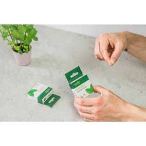 Nordics Flosdraad van maiszetmeel fresh mint vegan (1 st)