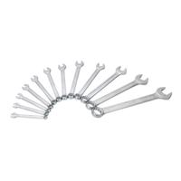 4tecx Set ring-steeksleutel DIN 3113-A 12-delig 6 - 22mm