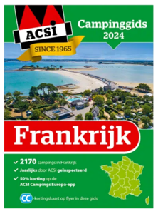 Acsi ACSI Campinggids Frankrijk 2024