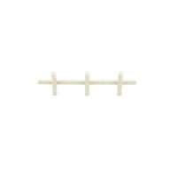 By-Boo Kapstok 'Matto' Met 3 haken, kleur Beige