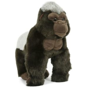 Pluche speelgoed gorilla/aap dierenknuffel 28 cm