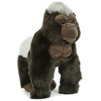 Pluche speelgoed gorilla/aap dierenknuffel 28 cm - thumbnail