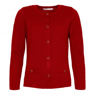 Skovhuus - Rood | Dames | Vest | Rood | L | regular | Kamst mode