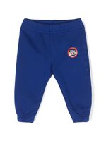 Off-White Kids pantalon de jogging en coton à logo imprimé - Bleu - thumbnail