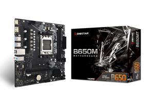 BioStar B650MT Moederbord Socket AMD AM5 Vormfactor Micro-ATX Moederbord chipset AMD® B650