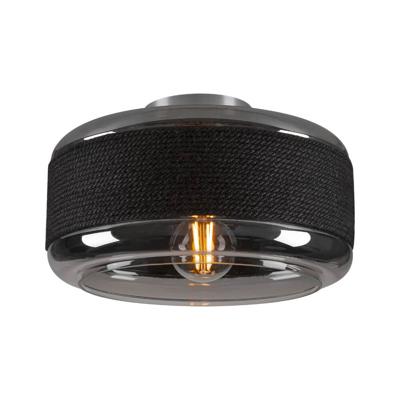 SLV Glazen plafondlampPantilo Rope 27 Ø 27cm - goud met amber - 1007590