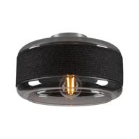 SLV Glazen plafondlampPantilo Rope 27 Ø 27cm - goud met amber - 1007590