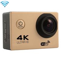 F60 2.0 inch scherm 4 K 170 graden breed hoek WiFi Sport actie Camera Camcorder ontmoet huisvesting Waterdicht hoesje, ondersteuning van 64 GB Micro S