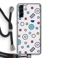 8-bit N°9: Samsung Galaxy S21 Plus Transparant Hoesje met koord
