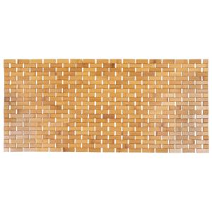 Tendance Badmat - bamboe - beige - antislip - L100 x B45 cm - douchemat