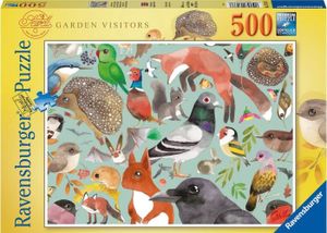 Puzzel Ravensburger Bezoekers Van De Tuin 500 Stukjes