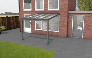 YARD Outdoor Velvetline Veranda 300x300 cm aluminium - Glasdak- - Aluminium- YARD Outdoor