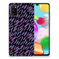 Samsung Galaxy A41 | TPU bumper | Feathers Color