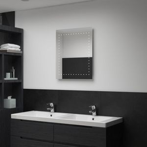 VidaXL Badkamerspiegel led 50x60 cm