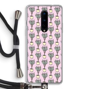 Boompje: OnePlus 8 Transparant Hoesje met koord