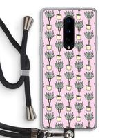 Boompje: OnePlus 8 Transparant Hoesje met koord