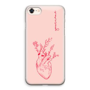 Blooming Heart: iPhone 8 Transparant Hoesje