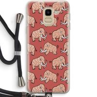 Mammoet: Samsung Galaxy J6 (2018) Transparant Hoesje met koord