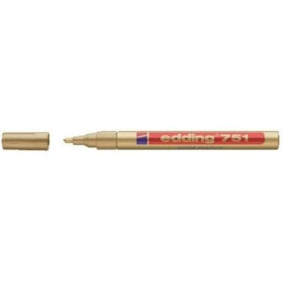 Paintmarker edding 751 oliebasis 1-2mm goud | 10 stuks