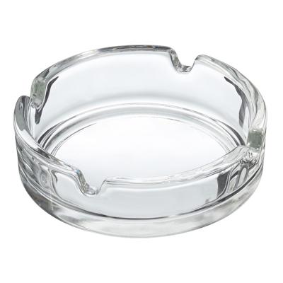 Asbak - transparant - D10 cm - glas - doorzichtige rookasbak - Tabaksbenodigdheid