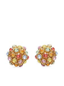 Oscar de la Renta boucles d'oreilles en laiton