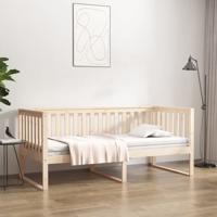 Slaapbank zonder matras 90x190 cm massief grenenhout