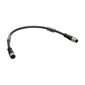 ifm Electronic E12432 Verbindingskabel Aantal polen (sensoren): 3, 8 Stekker, recht, Bus, recht 0.3 m 1 stuk(s)