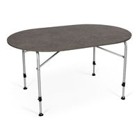 Dometic Zero Concrete Oval campingtafel - 140 x 90 cm - thumbnail