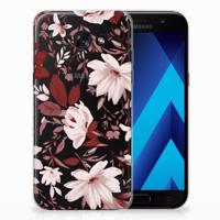 Smartphone hoesje Samsung Galaxy A5 2017 Watercolor Flowers