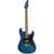 Zivix Jamstik Deluxe MIDI Guitar Blue Black Pickguard elektrische gitaar met hardshell case