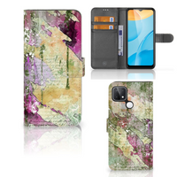 Hoesje OPPO A15 Letter Painting - thumbnail