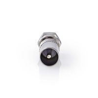 Nedis Satelliet- en Antenne-Adapter | F-Male naar IEC Male | 1 stuks - CSGB41953ME CSGB41953ME - thumbnail