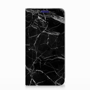 Samsung Galaxy S10e Standcase Marmer Zwart - Origineel Cadeau Vader