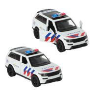 112 Pull-Back Politie SUV 1:36 + Licht en Geluid - thumbnail