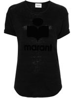 MARANT ÉTOILE t-shirt à logo embossé - Noir