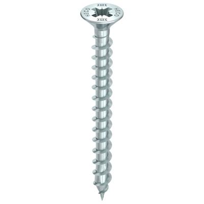 HECO TOPIX-plus schroeven - platkop verzinkt - 5x30 mm - PZ2 - voldraad - 200 st