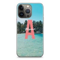 Pacific Dream: iPhone 13 Pro Transparant Hoesje