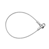 Adam Hall 2715 Dekselstop staalkabel 34cm