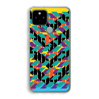 Skew Bee 1: Google Pixel 5 Transparant Hoesje