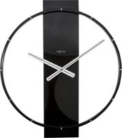 NeXtime NE-3195ZW Wandklok 50.8x58.2x4.3, Hout/Steel, Zwart