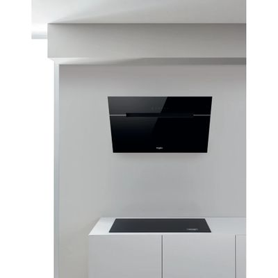 Whirlpool WHVS 92F LT K Muurmontage Zwart 647 m³/uur A