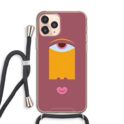 Mono V: iPhone 11 Pro Transparant Hoesje met koord