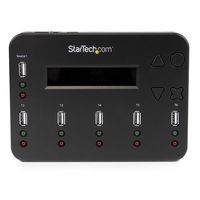 StarTech.com Standalone 1:5 USB-Flash Drive duplicator en -wisser flashdrive kopieerder - thumbnail