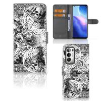 Telefoonhoesje met Naam OPPO Find X3 Neo 5G Skulls Angel