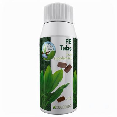 Colombo Flora Fe Tabs 10x - IJzerrijke Voedingstabletten voor Gezonde Aquariumplanten
