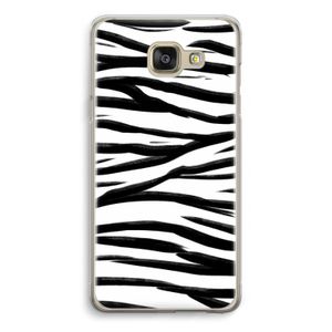 Zebra pattern: Samsung Galaxy A5 (2016) Transparant Hoesje