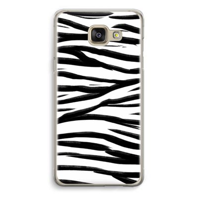 Zebra pattern: Samsung Galaxy A5 (2016) Transparant Hoesje
